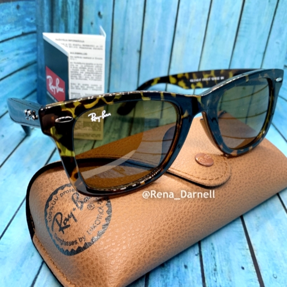 RayBan Wayfarer RB2140 Brown Tortoise New